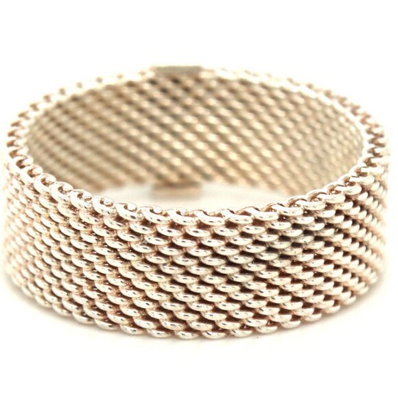 Tiffany & Co diamond somerset ring in 925 sterling silver - Picture 6 of 6